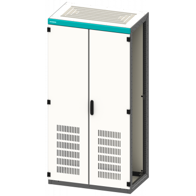 Empty control cabinet enclosure, without side panels, with ventilation openings, IP20, H: .... 8MF10003VR4