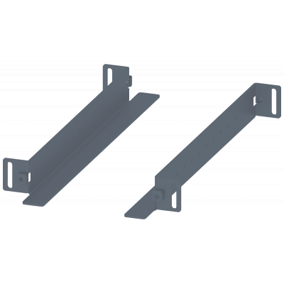 Slide rail, for 19" fixed mounting, D: 400 mm, zinc-plated. 8MF10042HG12