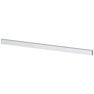 SIVACON, trim strip, W: 1200 mm, under the door light gray. 8MF10202CD08