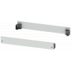 Base, for cubicles with door at the rear, H: 100 mm, W: 1200 mm, RAL 7035. 8MF10202CR