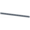 Mounting rail, serrated, U-shaped, L: 1200 mm, zinc-plated. 8MF10202HC030