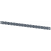 Mounting rail, serrated, L: 1200 mm, zinc-plated. 8MF10202HC130