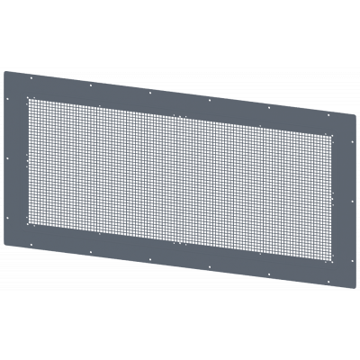 Roof, with vents, IP20, W: 1200 mm, D: 600 mm, zinc-plated. 8MF10262UD200A