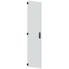 Door, left, IP55, H: 2000 mm, W: 400 mm, RAL 7035, safety class 1. 8MF10402UT150BA2