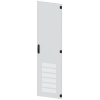 Door, right, with ventilation openings, IP20, H: 2000 mm, W: 500 mm, RAL 7035, .... 8MF10502UT141BA2