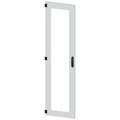 Door, left, inspection window, IP55, H: 2000 mm, W: 500 mm, RAL 7035, safety class 1. 8MF10502UT150BE2