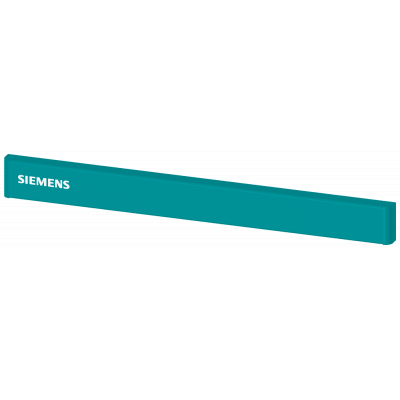 SIVACON, trim strip, W: 600 mm, above the door with Siemens logo, Petrol. 8MF10602CD10