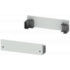 Base, for cubicles with door at the rear, H: 100 mm, W: 600 mm, RAL 7035. 8MF10602CR