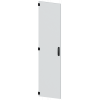 Door, left, IP55, H: 2000 mm, W: 450 mm, RAL 7035, safety class 1. 8MF10702UT150BA2