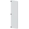 Door half, left, EMC, IP40, H: 2000 mm, W: 450 mm, RAL 7035, safety class 1. 8MF10702UT250CA1