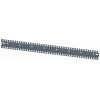 Mounting rail, serrated, U-shaped, L: 800 mm, zinc-plated. 8MF10802HC030