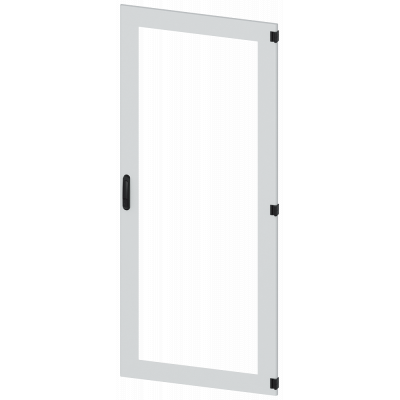 Door, right, inspection window, IP55, H: 2000 mm, W: 800 mm, RAL 7035, safety class 1. 8MF10802UT140BE2