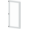 Door half, left, inspection window, IP55, H: 2000 mm, W: 800 mm, RAL 7035, .... 8MF10802UT250BE2