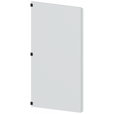 Door half, left, EMC, IP40, H: 2000 mm, W: 900 mm, RAL 7035, safety class 1. 8MF10902UT250CA1