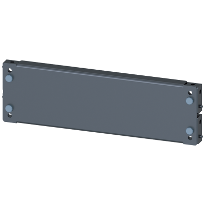 Mounting plate, mounting with bracket, H: 100 mm, W: 400 mm, zinc-plated. 8MF11402AM020