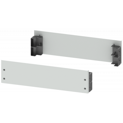 Base, for cubicles with door at the rear, H: 200 mm, W: 1000 mm, RAL 7035. 8MF12002CR