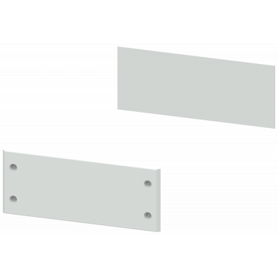 Base covers, H: 200 mm, D: 500 mm, RAL 7035. 8MF12052CT
