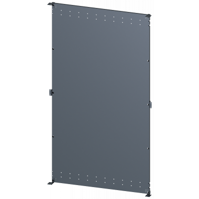 Mounting plate, for rear panel of cubicle, perforated, H: 2200 mm, W: 1200 mm, zinc-plated. 8MF12202AL130