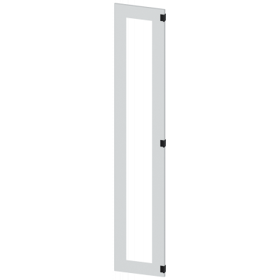 Door, right, inspection window, IP55, H: 2000 mm, W: 400 mm, RAL 7035, safety class 1. 8MF12402UT140BE2