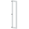 Door, left, inspection window, IP55, H: 2200 mm, W: 400 mm, RAL 7035, safety class 1. 8MF12402UT150BE2