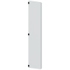 Door half, left, EMC, IP40, H: 2200 mm, W: 400 mm, RAL 7035, safety class 1. 8MF12402UT250CA1