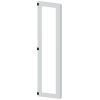 Door half, left, inspection window, IP55, H: 2200 mm, W: 500 mm, RAL 7035, .... 8MF12502UT250BE2