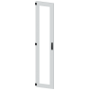 Door, left, inspection window, IP55, H: 2200 mm, W: 450 mm, RAL 7035, safety class 1. 8MF12702UT150BE2