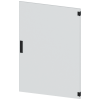 Compartment door, right, IP40, H: 1200 mm, W: 800 mm, RAL 7035, safety class 1. 8MF12802UT340BA2