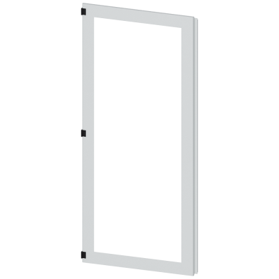 Door half, left, inspection window, IP55, H: 2200 mm, W: 900 mm, RAL 7035, .... 8MF12902UT250BE2