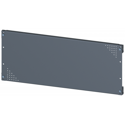 Mounting plate, mounting with bracket, perforated, H: 300 mm, W: 800 mm, zinc-plated. 8MF13802AM120