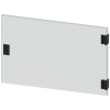 Compartment door, right, IP40, H: 400 mm, W: 600 mm, RAL 7035, degree of protection 1. 8MF14602UT340BA2