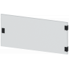 Compartment door, right, IP40, H: 400 mm, W: 800 mm, RAL 7035, safety class 1. 8MF14802UT340BA2