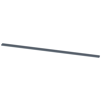 Standard mounting rail, L: 1000 mm, H: 7.5 mm, zinc-plated. 8MF15002HS