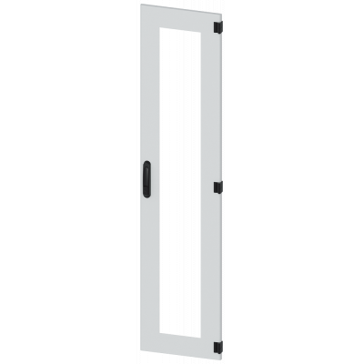 Door, right, inspection window, IP55, H: 1800 mm, W: 400 mm, RAL 7035, safety class 1. 8MF18402UT140BE2