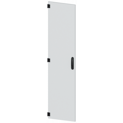 Door, left, IP55, H: 1800 mm, W: 400 mm, RAL 7035, safety class 1. 8MF18402UT150BA2