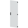 Door, right, IP55, H: 1800 mm, W: 500 mm, RAL 7035, safety class 1. 8MF18502UT140BA2