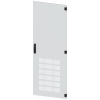 Door, right, with ventilation openings, IP20, H: 1800 mm, W: 600 mm, RAL 7035, .... 8MF18602UT141BA2