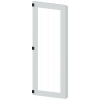 Door half, left, inspection window, IP55, H: 1800 mm, W: 600 mm, RAL 7035, .... 8MF18602UT250BE2