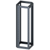 Frame, for corner cubicles, H: 1800 mm, W: 600  mm, D: 600 mm, zinc-plated. 8MF18672GE30