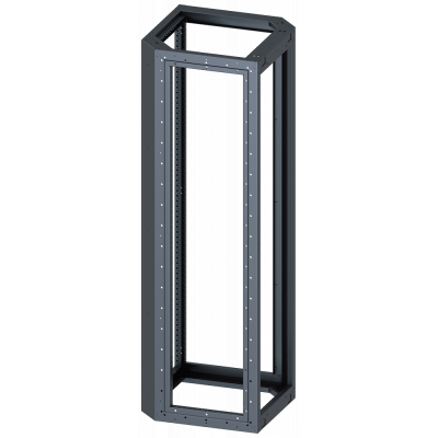 Frame, for corner cubicles, H: 1800 mm, W: 600  mm, D: 600 mm, zinc-plated. 8MF18672GE30