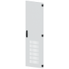 Door, right, with ventilation openings, IP20, H: 1800 mm, W: 450 mm, RAL 7035, .... 8MF18702UT141BA2