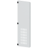 Door half, left, with ventilation openings, IP20, H: 1800 mm, W: 450 mm, RAL .... 8MF18702UT251BA2