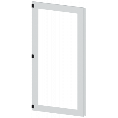 Door half, left, inspection window, IP55, H: 1800 mm, W: 800 mm, RAL 7035, .... 8MF18802UT250BE2