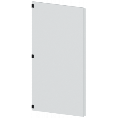 Door half, left, EMC, IP40, H: 1800 mm, W: 800 mm, RAL 7035, safety class 1. 8MF18802UT250CA1