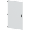 Door, left, IP55, H: 1800 mm, W: 900 mm, RAL 7035, safety class 1. 8MF18902UT150BA2