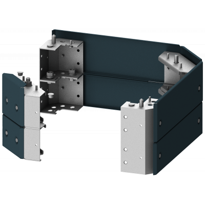 Base, for corner cubicle, H: 200 mm, D: 400 mm, sim. RAL 5020, 8 feet and 8 .... 8PQ10244BA01