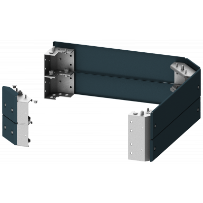 Base, for corner cubicle, H: 200 mm, D: 600 mm, sim. RAL 5020, 8 feet and 8 .... 8PQ10266BA01