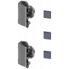 SIVACON S4 trim hinge 1 set = 2 units. 8PQ20000BA08