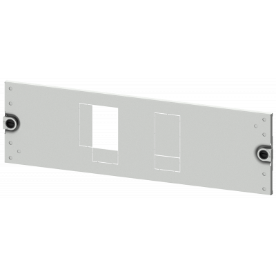 SIVACON S4 SENTRON 3VA cover 3VA11 (up to 160 A) 4-pole, 3-pole + N Mounting position horizontal Fixed mounting Number of switches 1 Height 150 mm Wid. 8PQ20156BA27