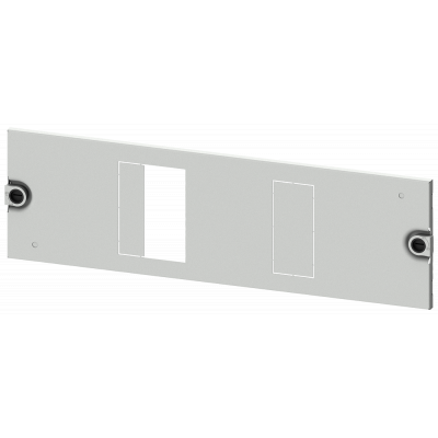 SIVACON S4 SENTRON 3VA cover 3VA12 (up to 250 A) 3-pole Mounting position horizontal Fixed mounting Number of switches 1 Height 150 mm Width 600 mm. 8PQ20156BA30